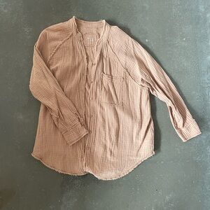 Aerie lightweight button up